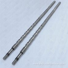 Plastic extruder double Screw Barrel for PVC